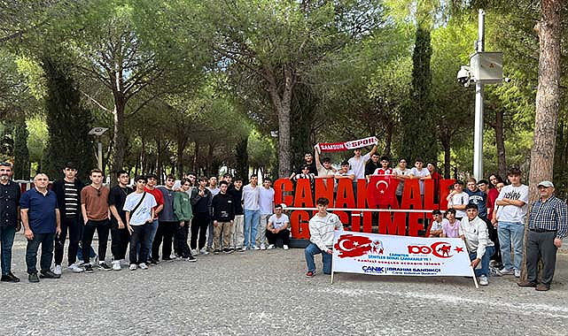 Başkan Sandıkçı'dan öğrencilere Çanakkale jesti!