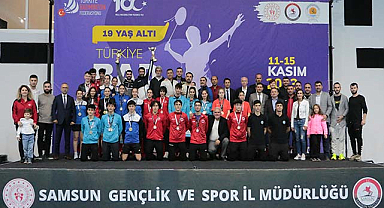 Badminton Türkiye şampiyonu Samsun Büyükşehir