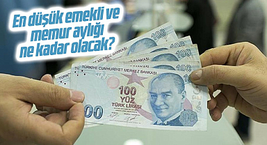 En düşük emekli ve memur aylığı ne kadar olacak?