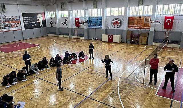 Samsun'da badminton hakemlik kursu düzenlendi