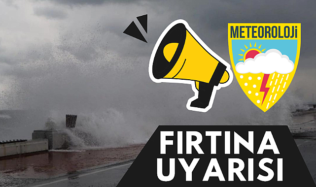 Karadeniz'de fırtına uyarısı