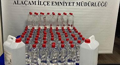 Samsun'da etil alkol kaçakçılığına geçit yok