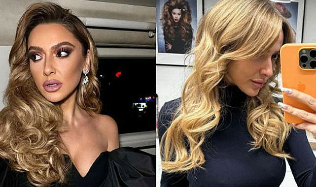 Hadise saçını boyatmak için Belçika'ya uçtu