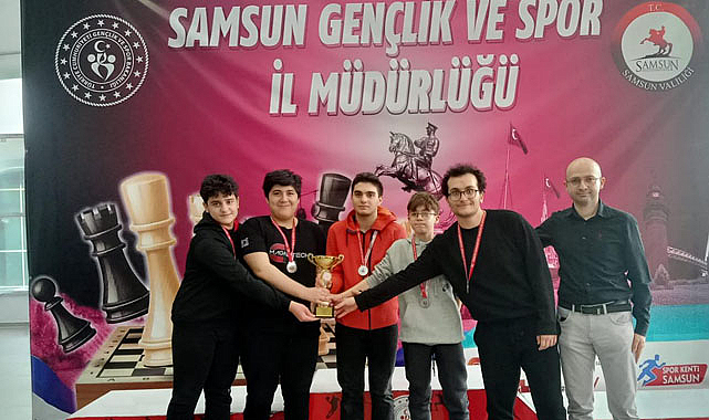 Samsun'da 260 sporcu satrançta karşılaştı