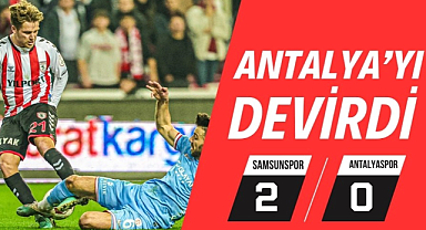 Samsunspor Antalyaspor'u mağlup etti