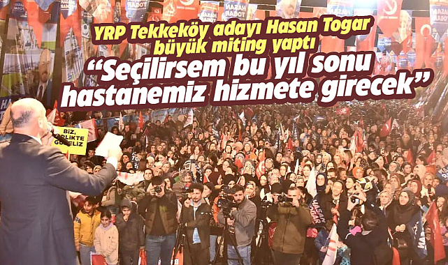 Hasan Togar, 'Seçilirsem bu yıl sonu hastanemiz hizmete girecek'