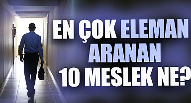 En çok eleman aranan 10 meslek ne?