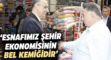 İhsan Kurnaz: Esnafımız şehir ekonomisinin bel kemiğidir