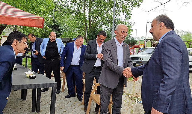 Salıpazarı Belediye Başkanı, muhtarlar ile buluştu