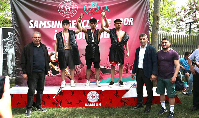 Samsun'da er meydanı şenlendi