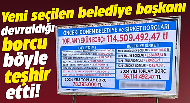 Kavak Belediyesini eski Başkan Sarıcaoğlu borç batağında bırakmış!