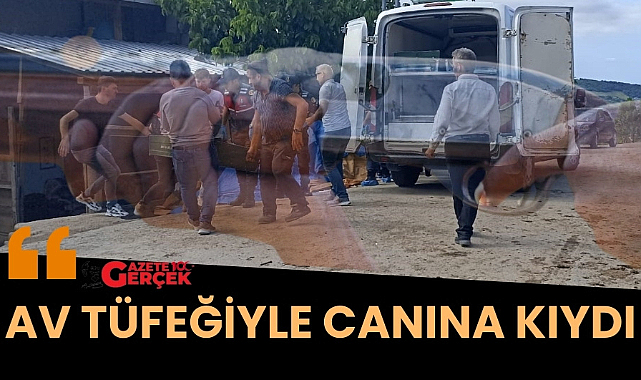 Samsun'da bir kadın av tüfeğiyle kendini öldürdü