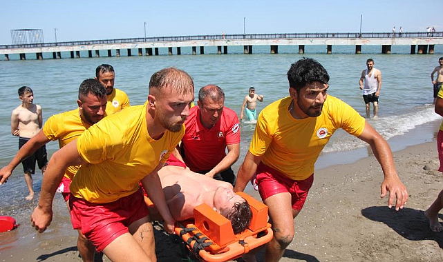 Samsun'da cankurtaran eğitimleri başladı