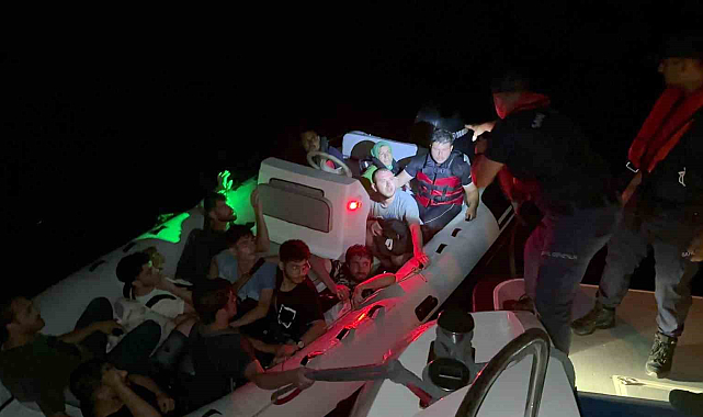 Fethiye'de düzensiz göçmenler yakalandı
