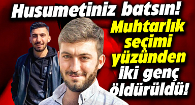 Samsun'da muhtarlık seçimi cinayeti! Çarşamba'da Eren-Emre Kılıç kardeşler öldürüldü