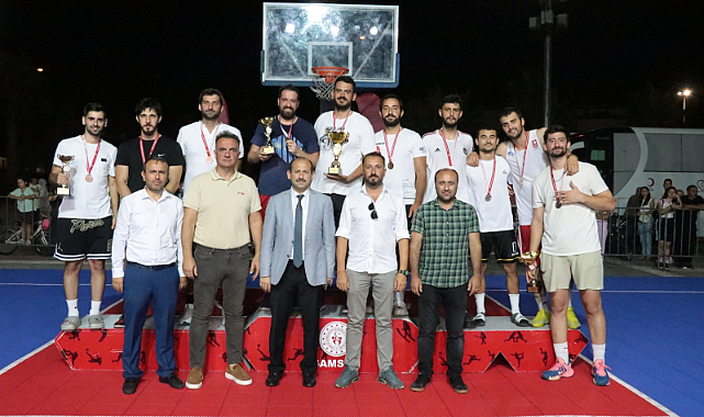 Samsun'da 3x3 Basketbol turnuvası sona erdi