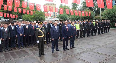 Çarşamba'da Zafer Bayramı'nın 102. yıl dönümü kutlaması