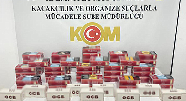 Samsun'da binlerce makaron ele geçirildi