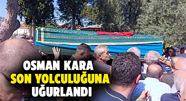 Samsun'un duayen gazetecilerinden Osman Kara son yolculuğuna uğurlandı