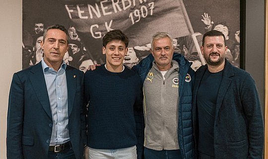 Arda Güler Fenerbahçe'yi ziyaret etti