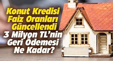 Konut kredisi faiz oranları güncellendi!