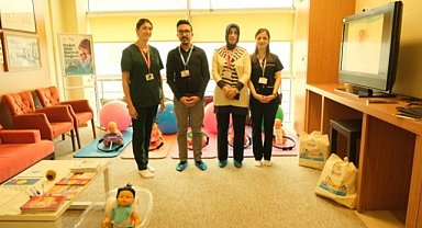Samsun Terme’de Gebe Okulu, anne adaylarını doğuma hazırlıyor