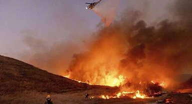 ABD Los Angeles yangınında bir kişi elinde 'alev makinesi' ile yakalandı