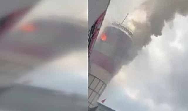 Ankara'da talaş silosundaki yangın korkuttu