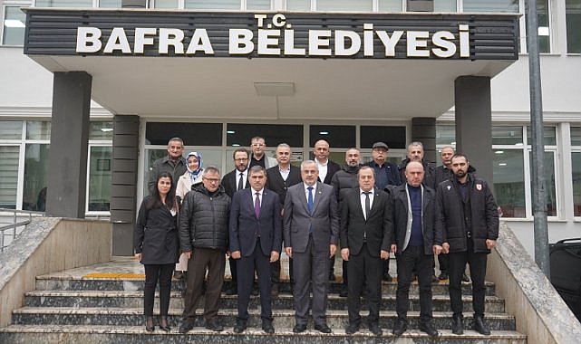 Başkan Mucur’dan Bafra’ya iş dünyası ve tarımda yeni görüşler