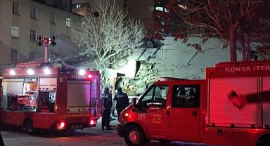Konya’da çöken bina ile ilgili 4 gözaltı
