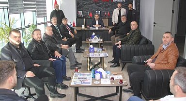 MHP Samsun'dan SİMDER'e ziyaret