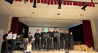 Samsun Alaçam'da sanat dolu saatler yaşandı