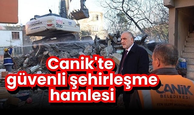 Canik'te güvenli şehirleşme hamlesi