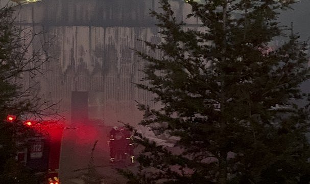 Fabrikada çıkan yangın korkuttu