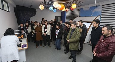 Samsun'un 17 ilçesinden bilim sevgisiyle Canik Kampüsüne ziyaret!