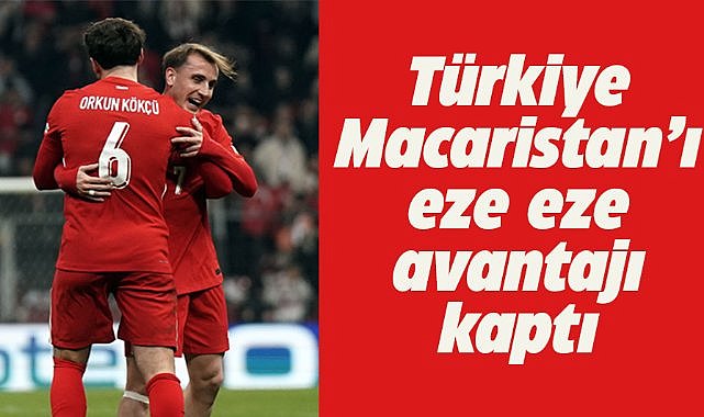 A Milli Futbol Takımı, sahasında Macaristan'ı 3-1 mağlup etti