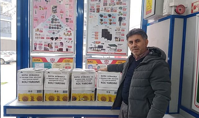 Bafra Mübadele Derneği’nden ramazan yardımı
