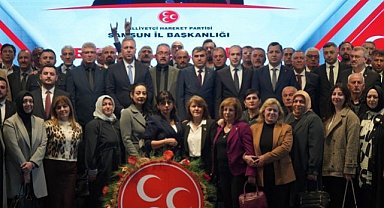 MHP Samsun İl Teşkilatı Ramazan Bayramı'nda bayramlaştı
