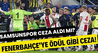 PFDK Fenerbahçe - Samsunspor maçının cezalarını açıkladı! Samsunspor ceza aldı mı?