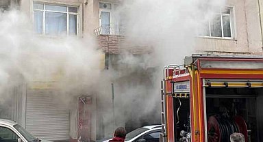Samsun Bafra'da korkutan yangın!