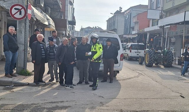 Samsun Bafra'da trafik kazası! 80 yaşındaki adam yaralandı