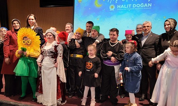 Samsun'da down sendromlu çocuklar için düzenlenen iftarda renkli anlar yaşandı