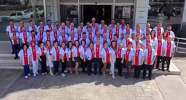 Samsun Medical Park Hastanesi'nden Samsunspor formalı kutlama