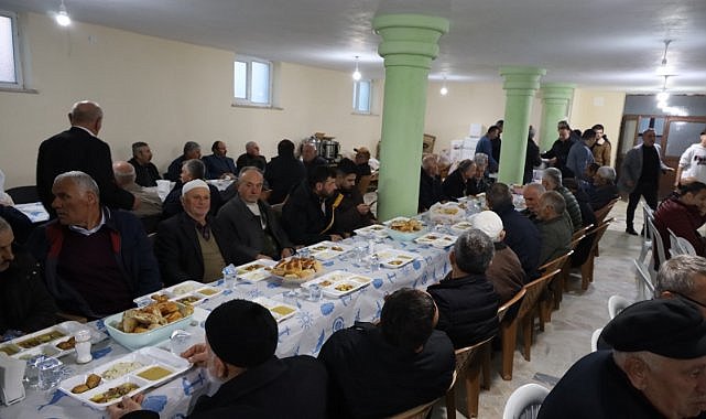 Samsun’un o mahallesinde imece usulü iftar geleneği