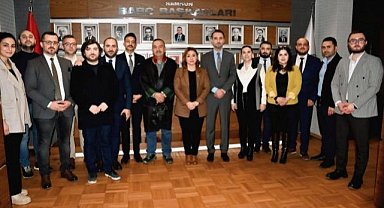 Ümit Özdağ'a Özgürlük Platformu'ndan Samsun Barosu'na ziyaret