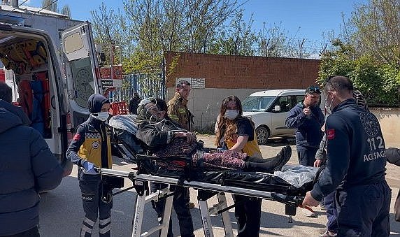 Bursa'da çıkan yangın korkuttu!