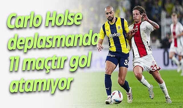 Carlo Holse deplasmanda 11 maçtır gol atamıyor