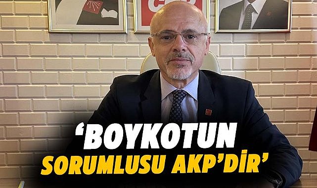 CHP Samsun İl Başkanı Mehmet Özdağ'dan Boykot ve İmamoğlu açıklaması
