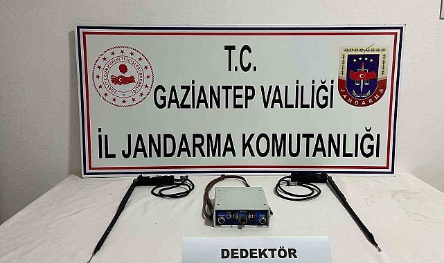 Kaçak kazı yapan 3 şahıs suçüstü yakalandı