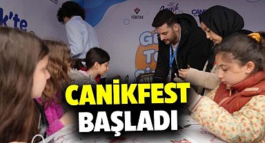 Karadeniz Bölgesi'nin ilk ve en büyük bilim şenliği CANİKFEST başladı